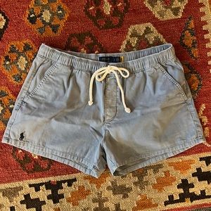 Womens Ralph Lauren Cotton Twill Shorts